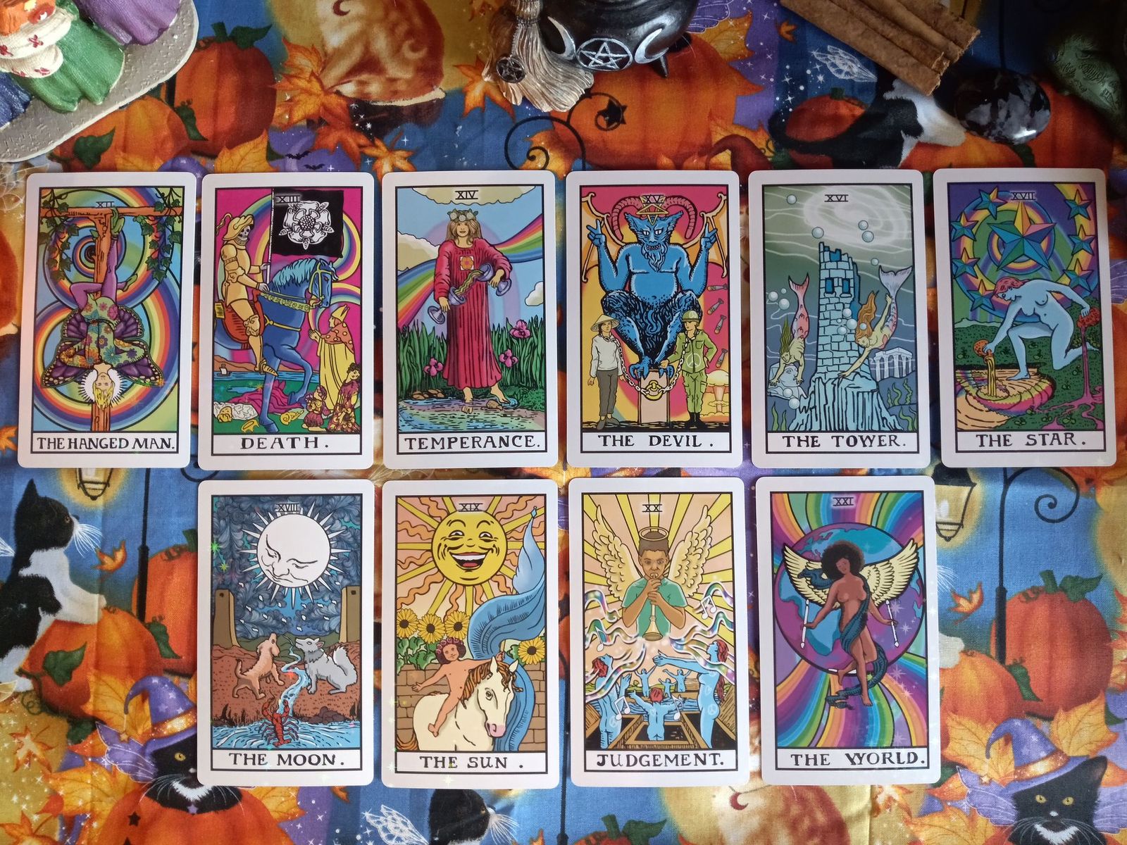 Deck Review For Trippin' Waite Tarot: Stars Edition